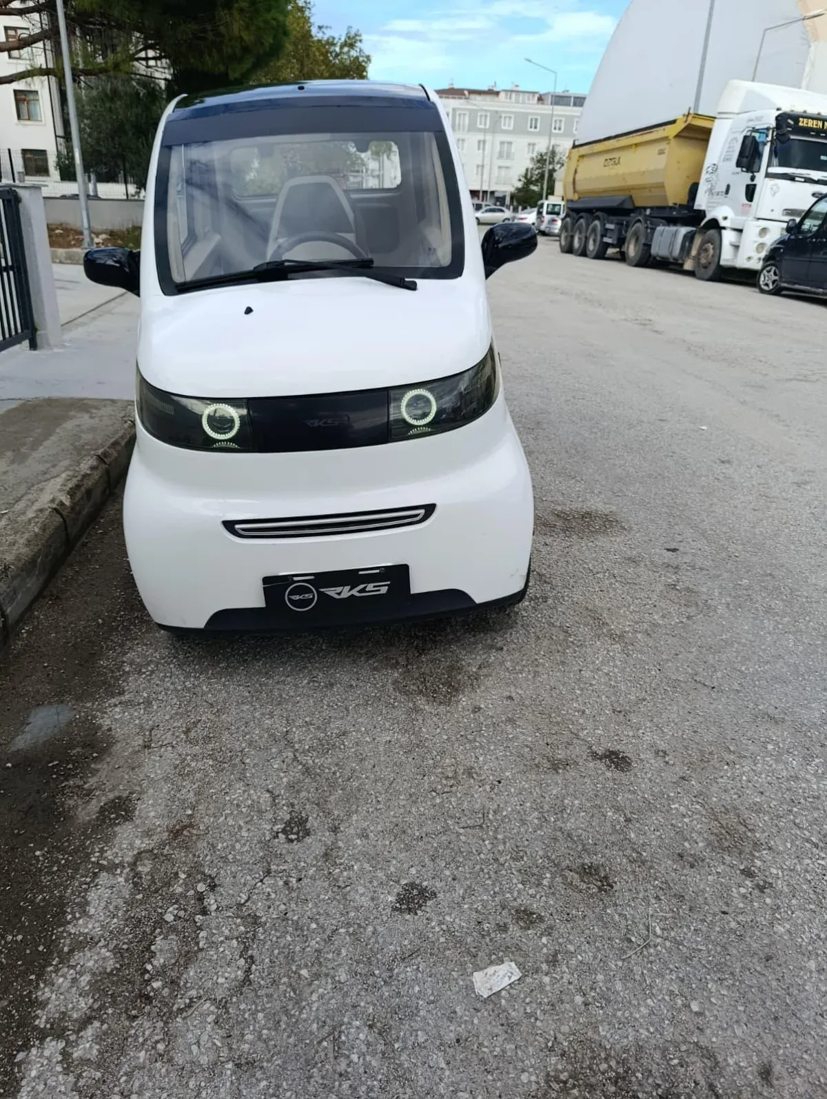 EK OTOPOWER dan RKS A1 3 Kişilik Uygun Aile Aracı 45Km Hız 