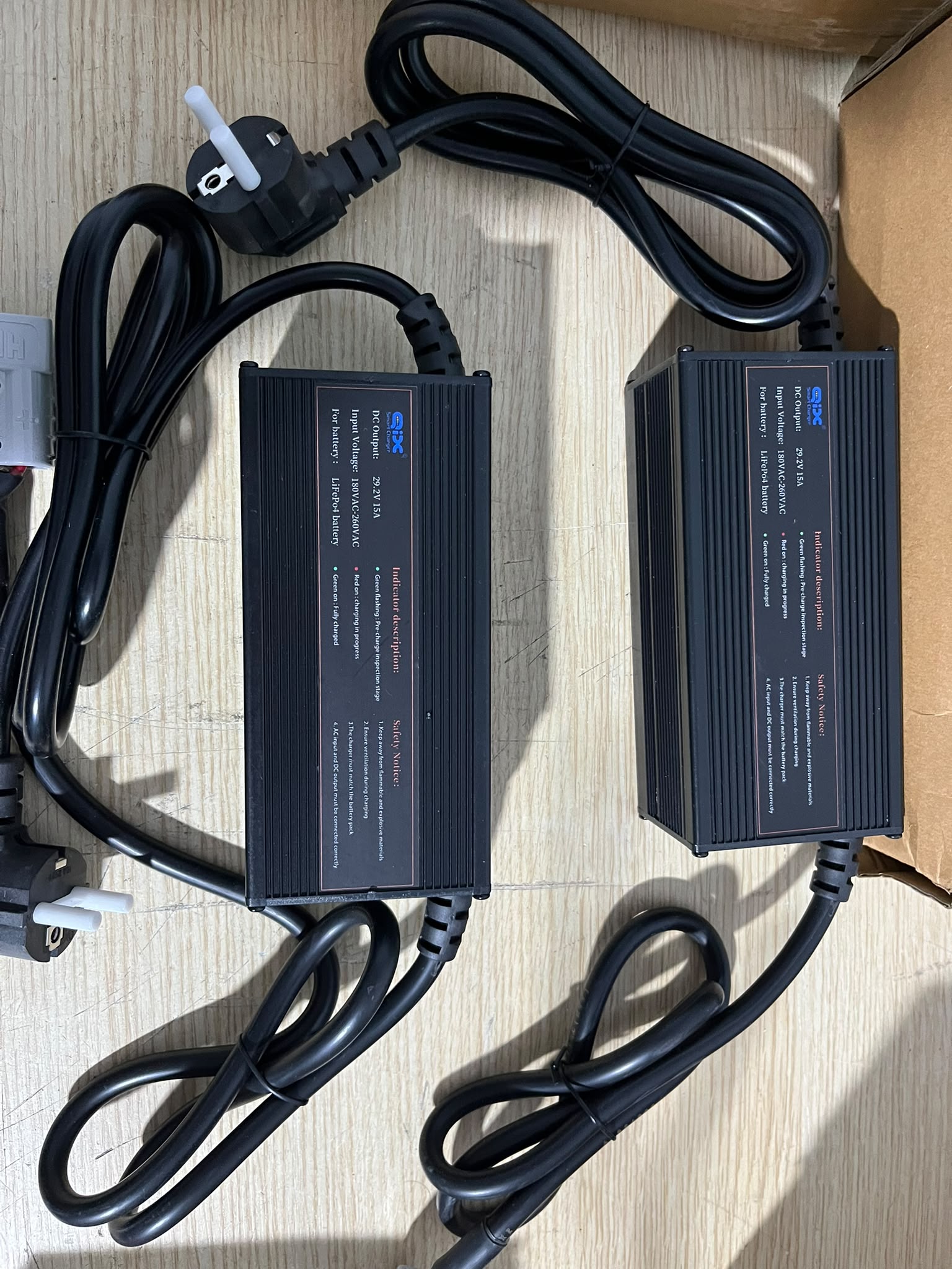 Smart Charger 29.2V 15A Sarj Aleti / Sıfır / Kutulu /Metal