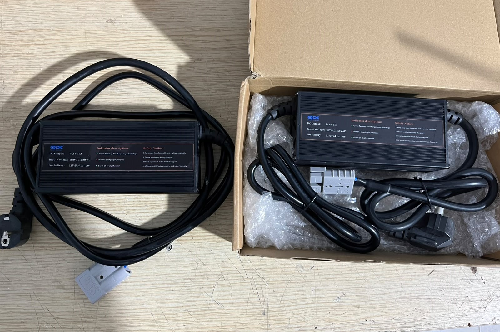 Smart Charger 14.6V 15A Sarj Aleti / Sıfır / Kutulu /Metal